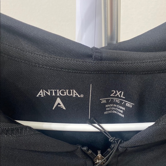 Antigua Black Dodgers Hoodie - Picture 2 of 4